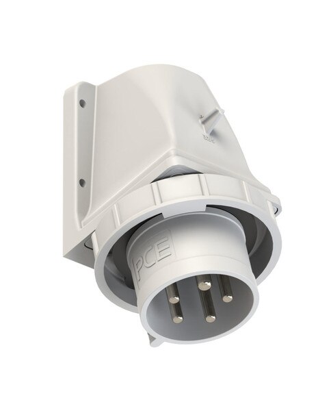 PCE-5252-1kv CEE-wall plug 32A 5p 1h IP67 | SHOWTECHNIX