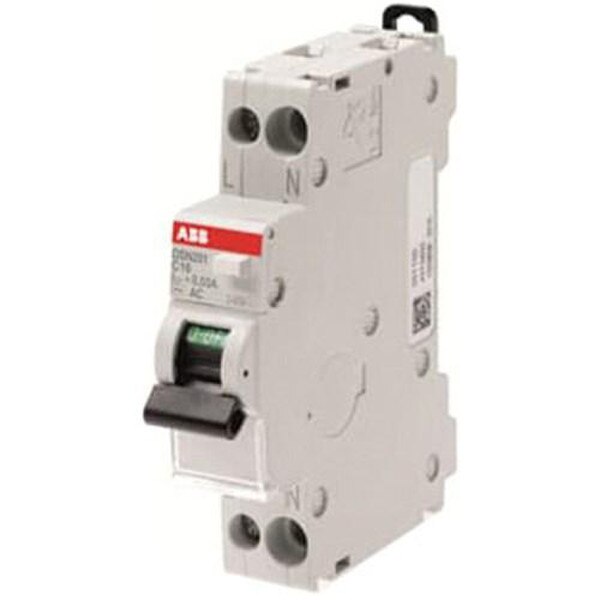 ABB DSN201 RCBO Single Module 1P&N 30mA 6kA | SHOWTECHNIX