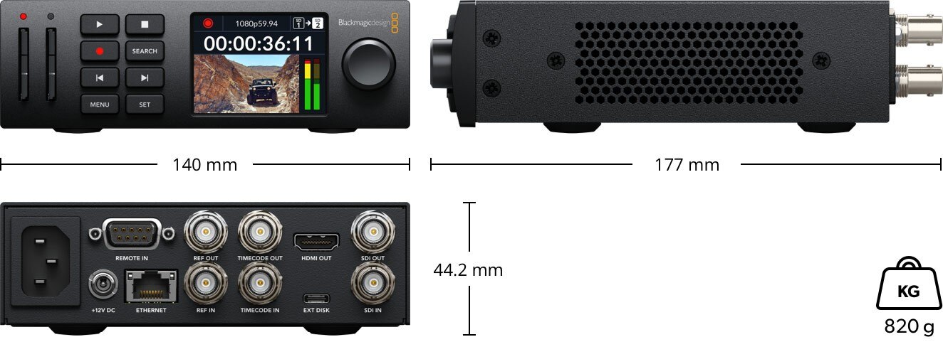Blackmagic HyperDeck Studio HD Mini