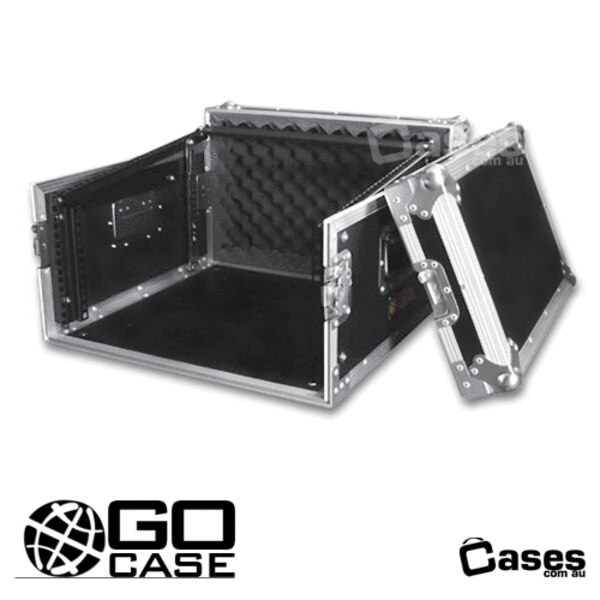 Go Case GOMXR4: 4U Mixer 10U Slant Rack Case | SHOWTECHNIX