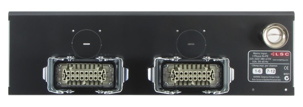 LSC PowerPoint 3-Phase Power Distro Rack RCBO | SHOWTECHNIX