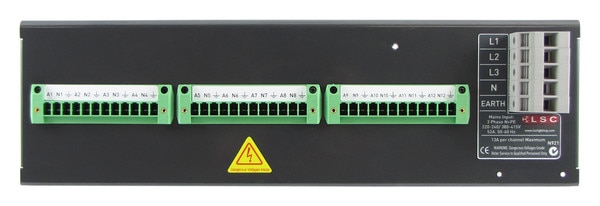 LSC PowerPoint 3-Phase Power Distro Rack RCBO | SHOWTECHNIX