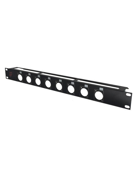 Xlr Rack Plate 1U XLR Rack Panel, LK XLR Pre Punched Steel Rack Panels with T Bar ...