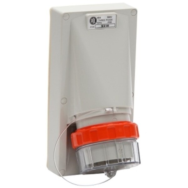 40A 4 Pin 3 Phase Inlet Male IP66 PDL 56AI440
