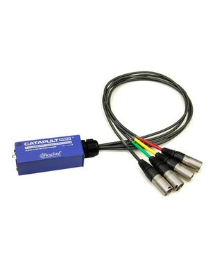 4-Channel Receiver with Balanced Outputs and Transformers