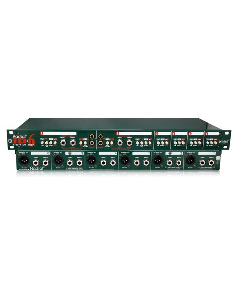 Radial JD6 - Six-Channel Rackmount DI