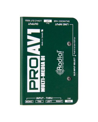 Radial ProAV1 - Multimedia Direct Box