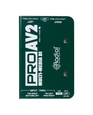 Radial ProAV2 - Stereo Multimedia Direct Box