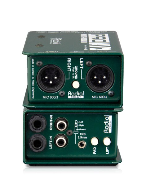 Radial ProAV2 - Stereo Multimedia Direct Box