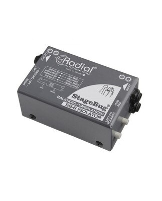 StageBug SB-6 Passive Stereo Line Isolator