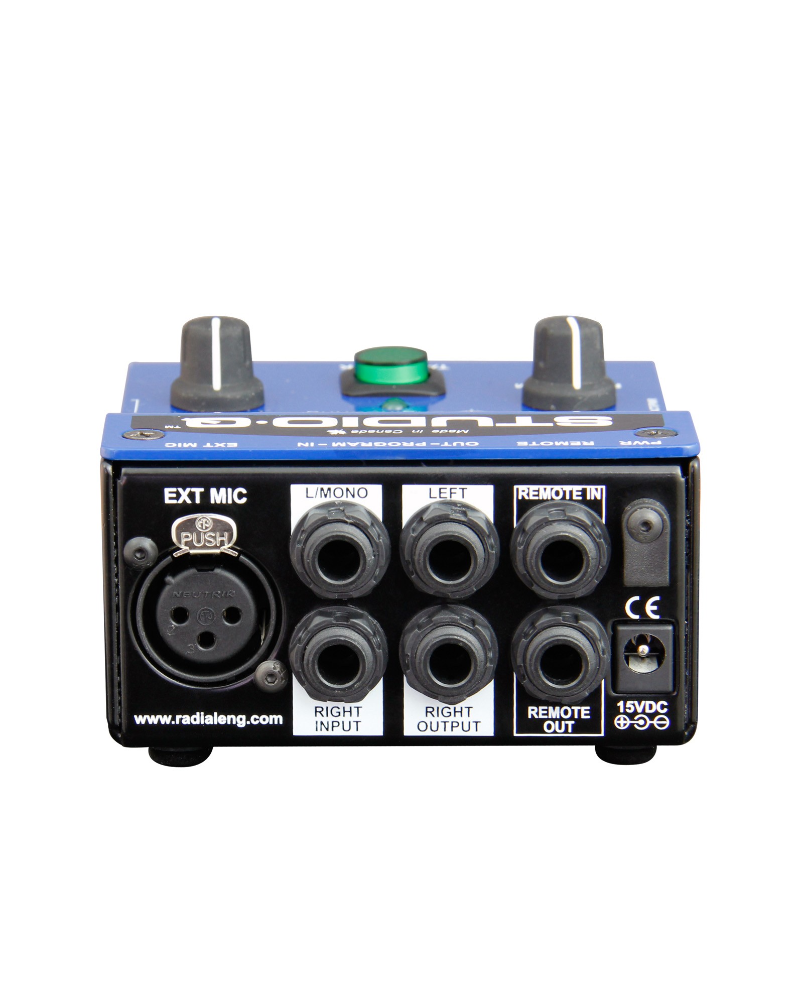 Radial STUDIO・Q スタジオトークバックコントローラー Radial Studio-Q Desktop Cue & Talkback Controller | Sweetwater