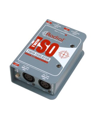 Twin-Iso Two Channel Line Level Isolator