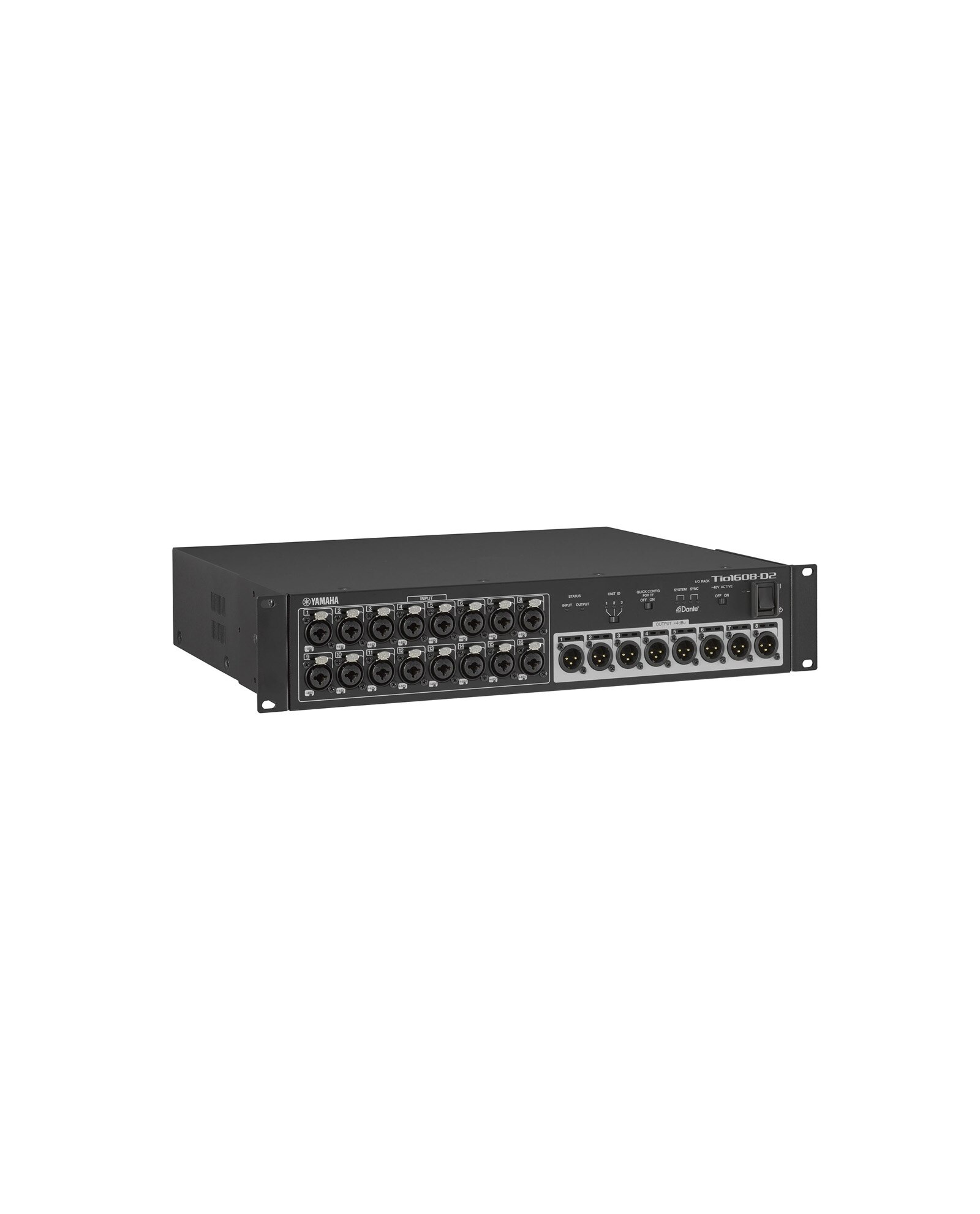 Yamaha Tio1608-D2 I/O Rack 16 In 8 Out | SHOWTECHNIX