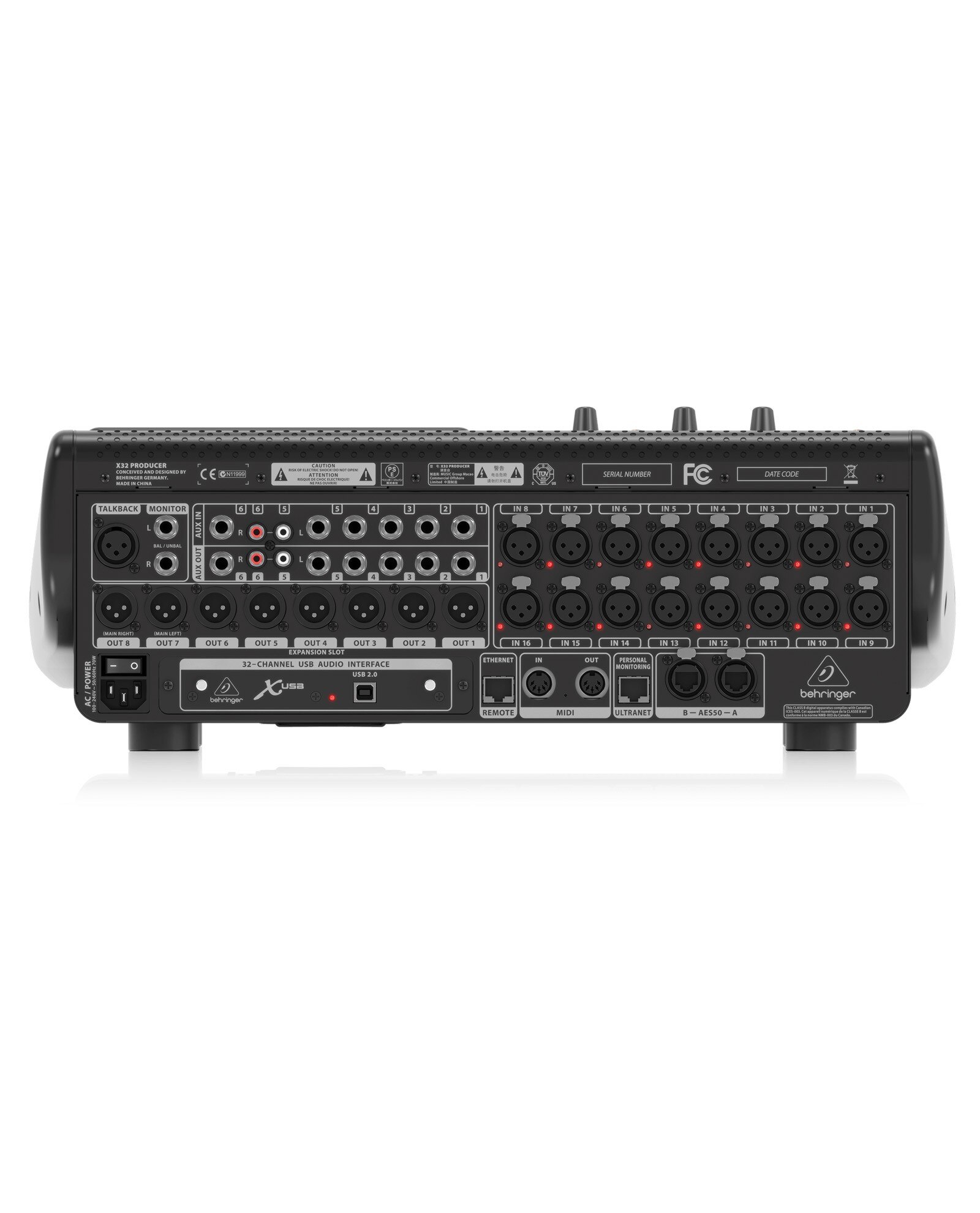 Behringer X32 PRODUCER デジタルミキサー Behringer | Product | X32 PRODUCER
