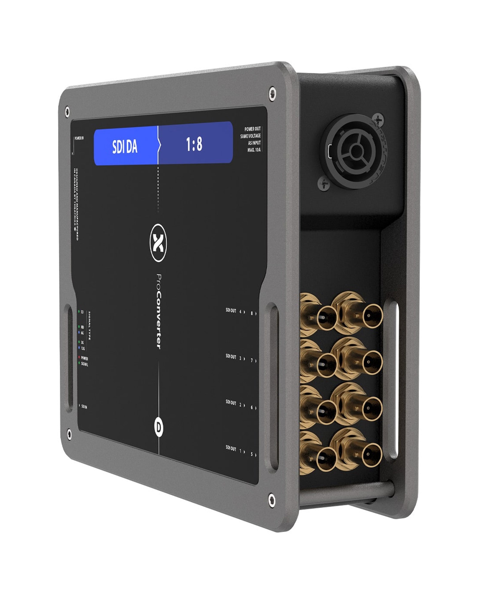 Theatrixx xVision Converter - SDI Distribution Amplifier 1:8